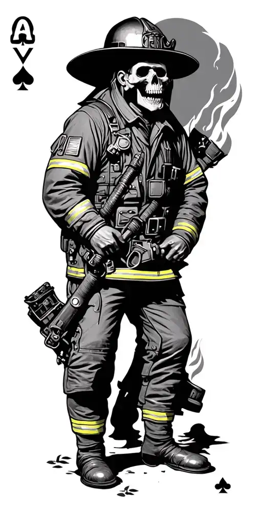 Firefighters Death Card Player
