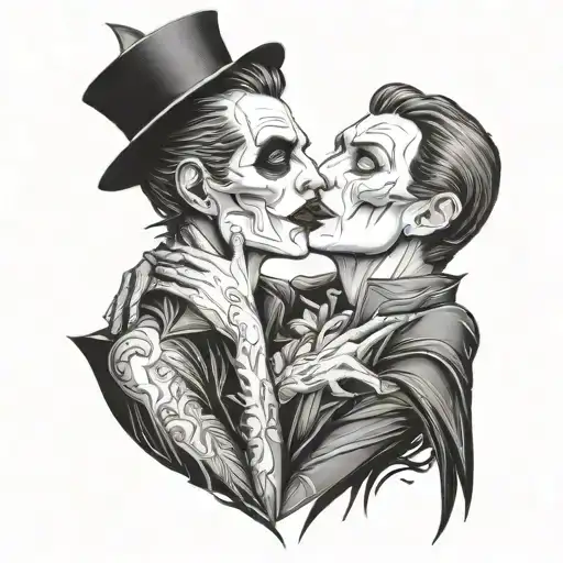 Vampire And A Human In Love