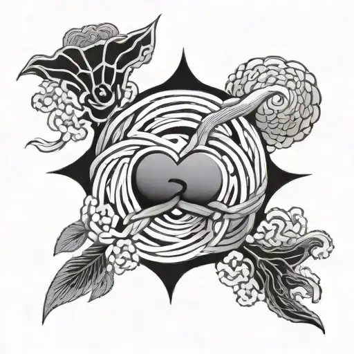 Japanese Love Symbol Intertwined