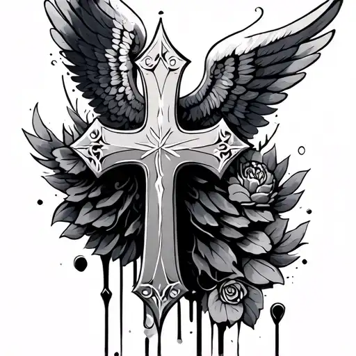Wings And Cross