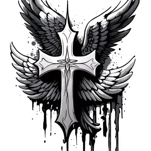 Wings And Cross