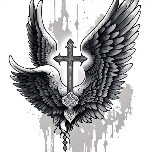 Wings And Cross