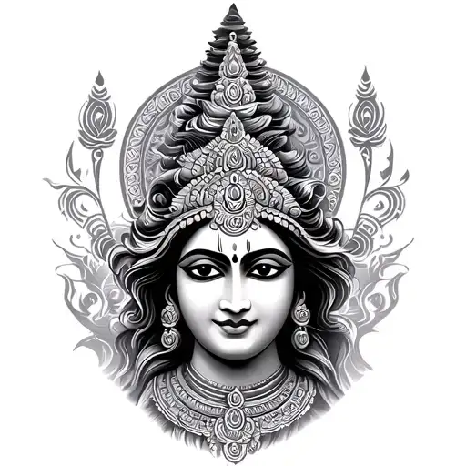 Create Mahakaal And Krishna Symbols For