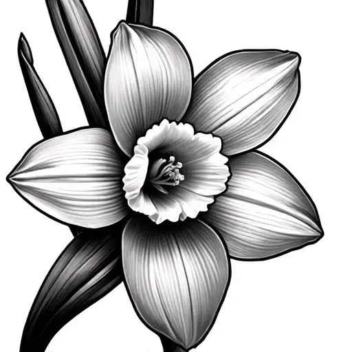 Small Daffodil Flower