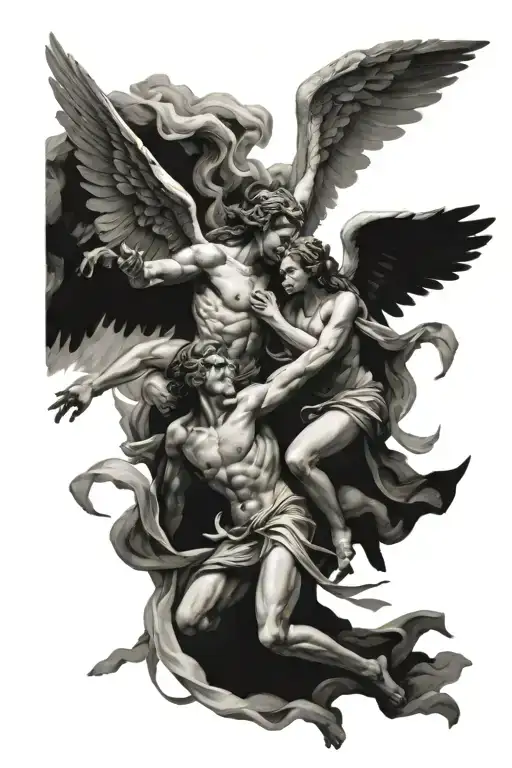 Angels Fighting