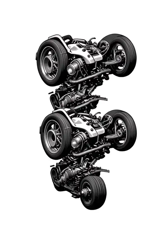 Racing Engines Being A Single Father Son