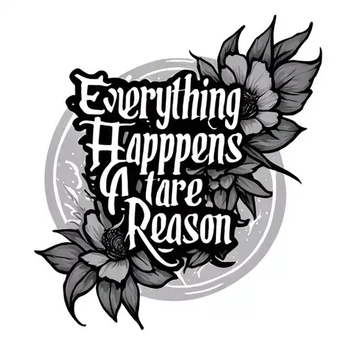 Everything Happens A Reason