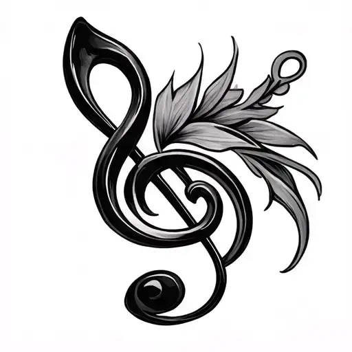 Treble Clef And Bass Clef