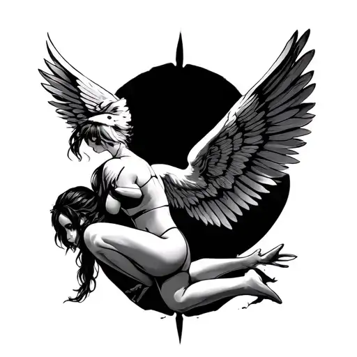 Kneeling Angle Wings