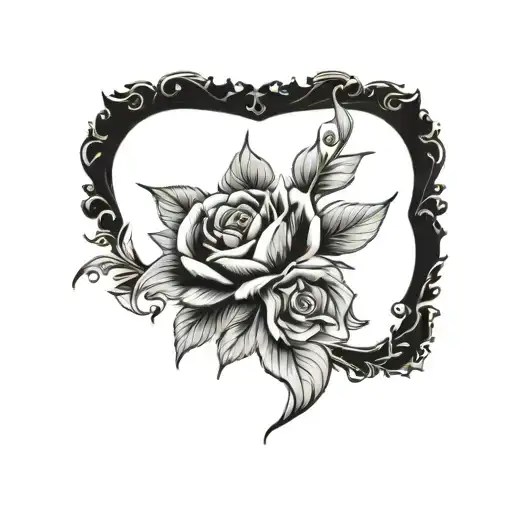 Coverup Floral Background And