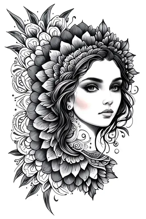 Mandala Shoulder