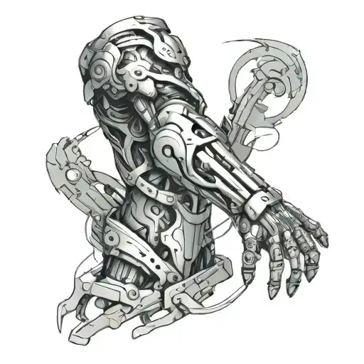 Cyborg Arm Sleeve