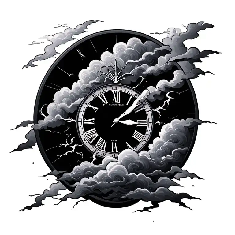 Clock And Storms