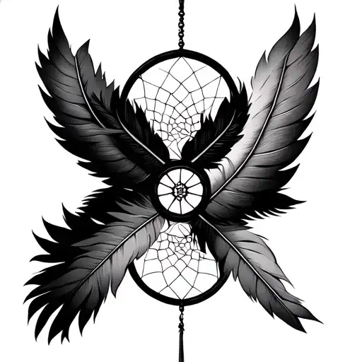 Puertirican Flag Like A Dream Catcher
