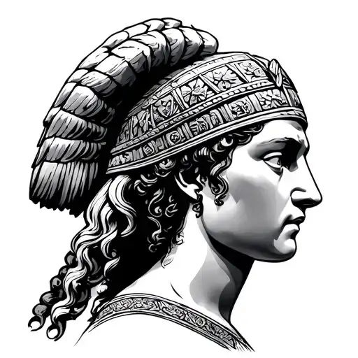 Roman Empire And Athena