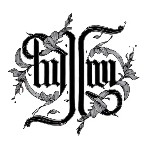 Two Word Ambigram Generator