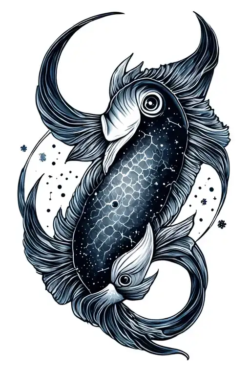 Pisces And Aquarius Constellation