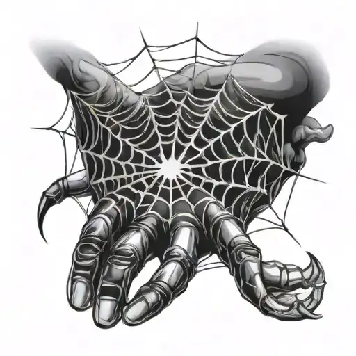 Spider Web Hand
