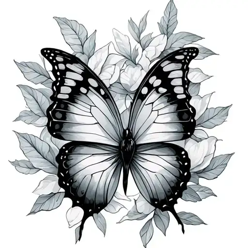 Pisces With Butterfly