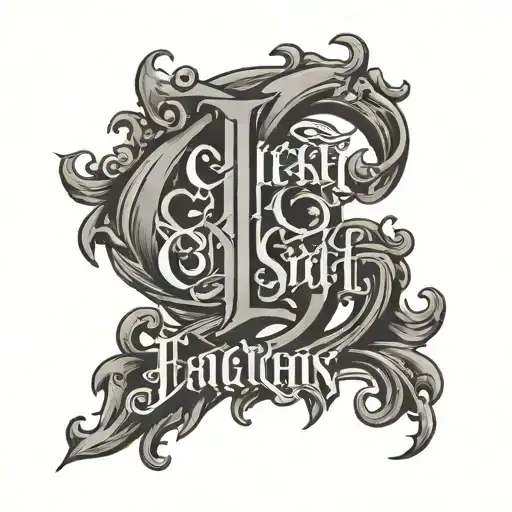 Old English Font