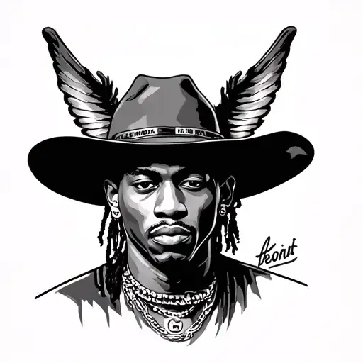 Travis Scott Rodeo Album Cover