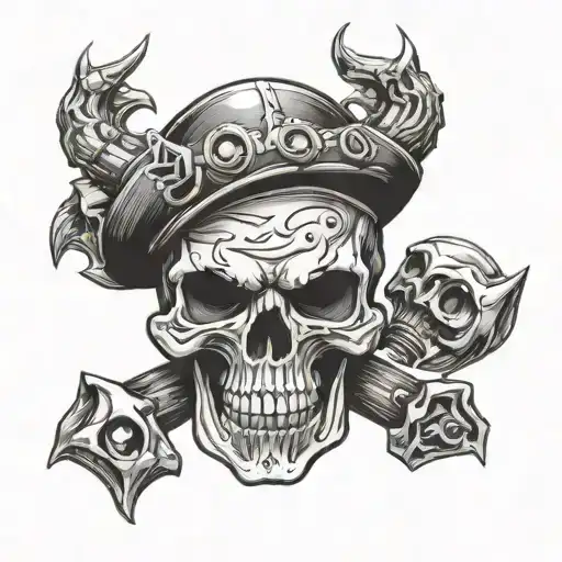 Jack Of Trades Skull