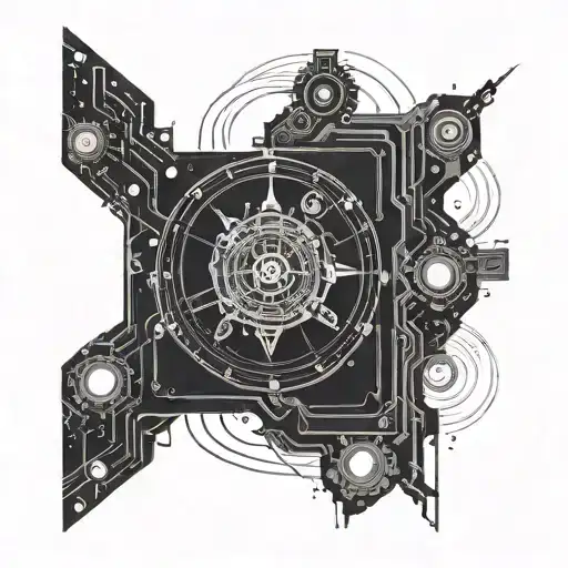 Space Time With Computer Circuit Design Inspired