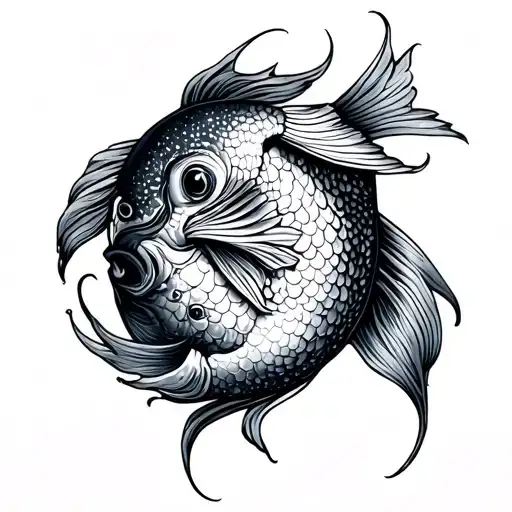 Consellation Of Pisces Line