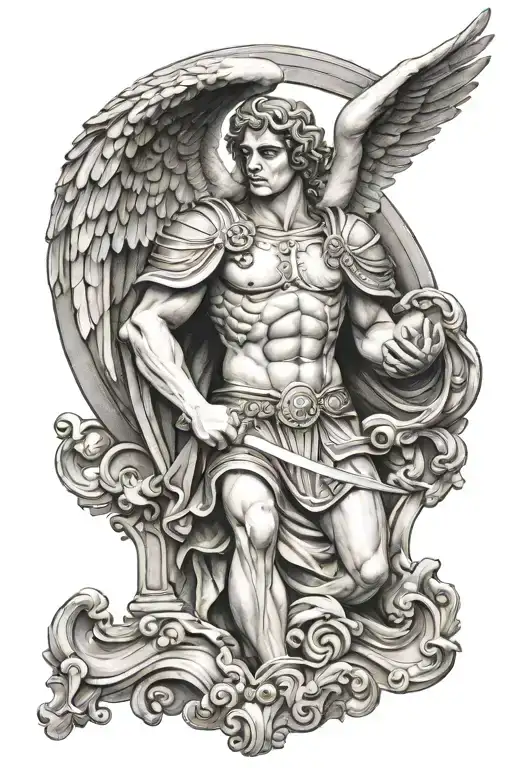 Roman Arc Angel Michael