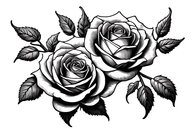 Spider Web Chess Piece Burning Rose Intertwined