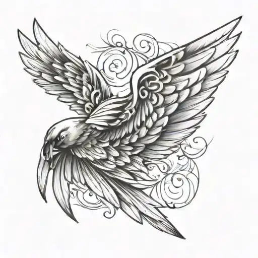 8 Wing With Wing Attached