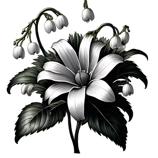 Daisy And Lily Of The Valley