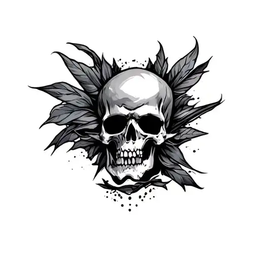 Rock Inspired Tattoo Featuring