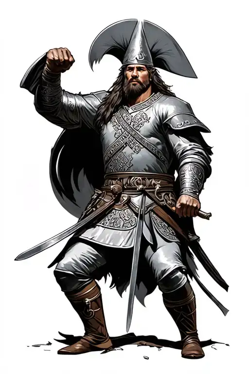 Cossack Fighting