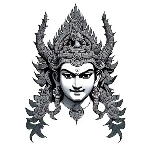 Phra Rahu Full Chest