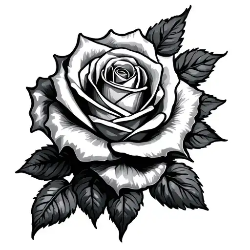 Name And Rose Intertwined