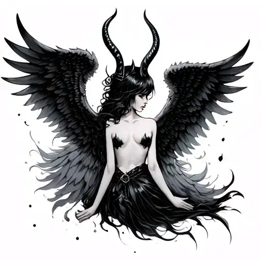 Sexy Devil Angel Wings