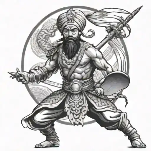 Sikh Warrior Japanese