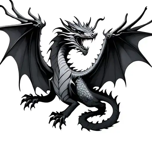 Dragon Flying