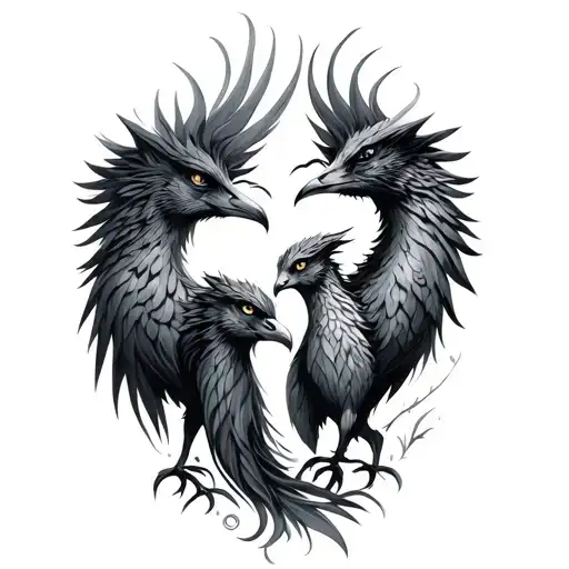 Forest Father Daughter Phoenix