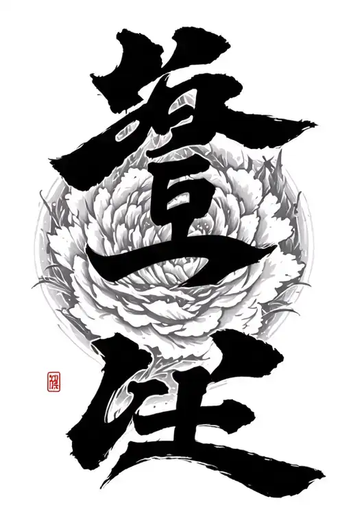 Move Forward Without Fear In Japanese Letter Neck