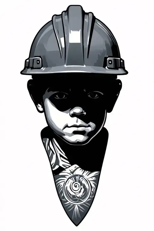 Little Man With Hard Hat