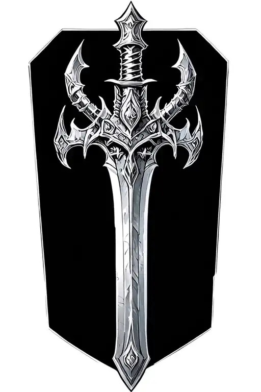 World Of Warcraft Lich King Sword