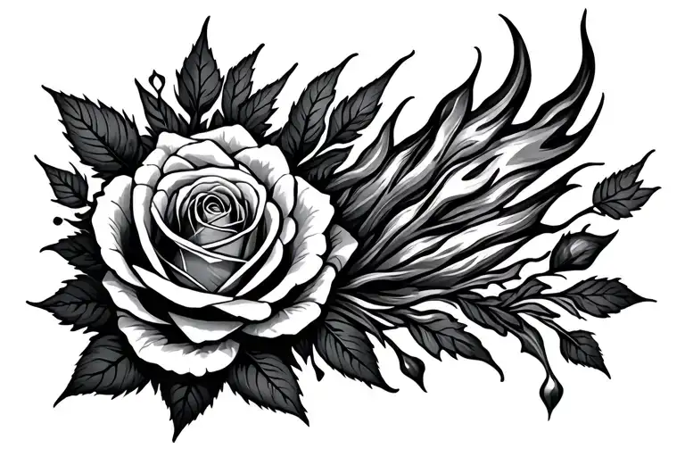 Let Me A Writing Fire And Petrol And Under All Life Surrounded By A Rose