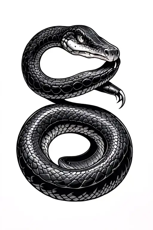 Snake Eating Its Self