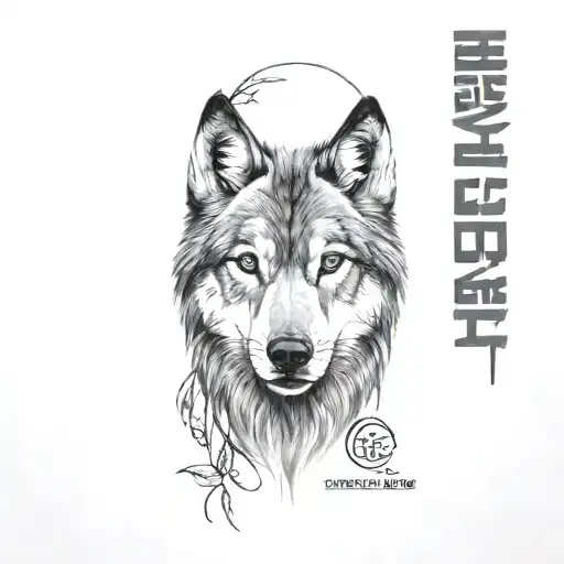 Coverup Small Animals Wolf Face