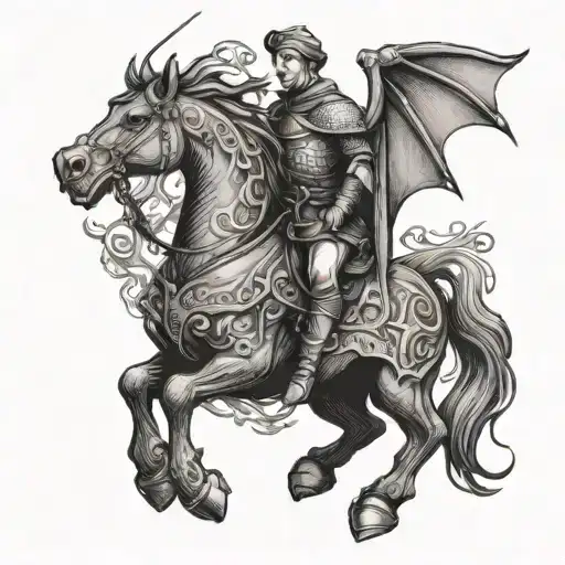 Saint George And The Dragon