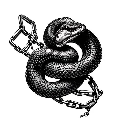 Snake And Chains