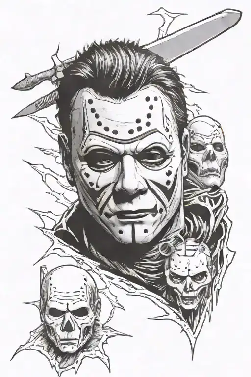 Jason Vorhees Michael Myers And Ghostface