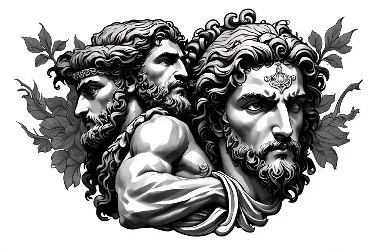 Greek Gods Full Arm Sleeve
